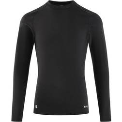 KIPSTA Adult Long-sleeved Thermal Football Base Layer Top Keepcomfort Black