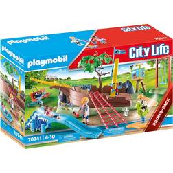 Playmobil City Life Playground Adventure with Wreck 70741