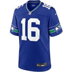 Nike Men's Tyler Lockett Royal Seattle Seahawks Throwback Player Game Jersey