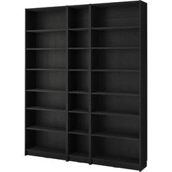 Ikea Billy Black Regalsystem 200x237cm