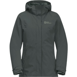 Jack Wolfskin Luntal 3in1 Jacket W - Slate Green