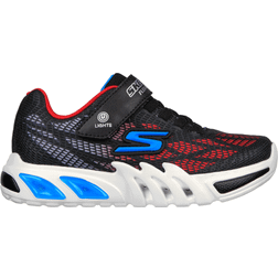 Skechers Kid's Flex Glow Elite Vorlo Sneakers - Black/Red/Blue