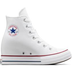 Converse Chuck Taylor All Star Wedge Platform - White/Red/Navy