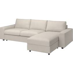 Ikea Vimle Beige Sofa 285cm 3-Sitzer