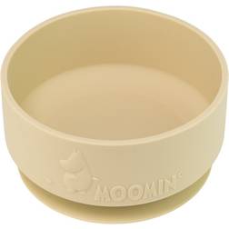 Rätt Start Mumin Skål med Sugkopp Silikon (Latte Beige)