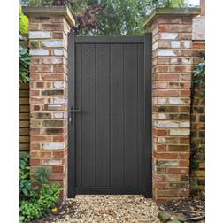 B&Q Aluminium Pedestrian Garden Gate 1100 x 1800 mm