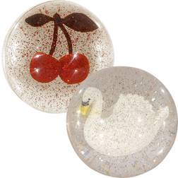 Konges Sløjd Bouncing Ball Set Cherry/Swan