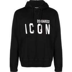 DSquared2 Hoodie Mit Logo-Print - Schwarz