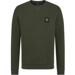 Belstaff Sweatshirt Herren Cotton Fleece Tile Green