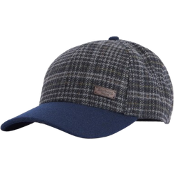 Barbour Clyde Sports Cap - Navy/Grey Plaid