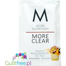 More Nutrition More Clear Peach Passion Fruit Ice Tea 30g