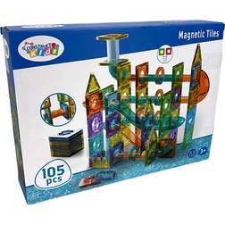 Constructor Kids Magnetic Tiles 105pcs
