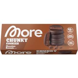 More Nutrition Chunky Cookie Chocolate Brownie 128g 1Pack