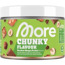 More Nutrition Chunky Flavour Flavor Powder Hazelnut Nougat Praline 150g