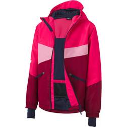 Crivit Kid's Ski Jacket - Orange/Dark Pink