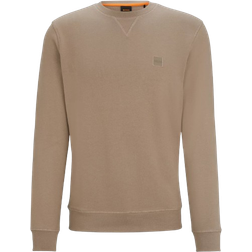 BOSS Westart Relaxed Fit Sweatshirt - Light Brown