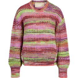 Jack & Jones Jack and Jones Jxsimone Space Dye Crew Neck Knit N: