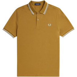 Fred Perry Men's Plain Polo Shirt Ocean/Navy Blue