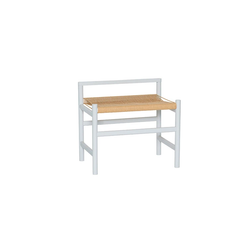 Hübsch Heritage Small Light Grey Siddebænk 40x55cm