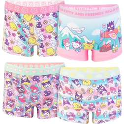 Hello Kitty Girl's Kitty & Friends Underwear 4-pack - Multi