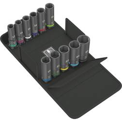 Wera 8790 C Impaktor Deep Set 1 1/2 11 Pieces Clé à douille