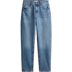 H&M Slim Mom High Ankle Jeans - Denim Blue