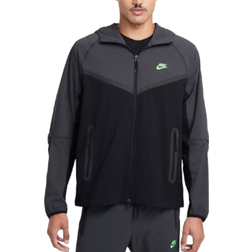 Tech Woven Jacket Men - Black/Anthracite/Green Strike