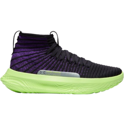 Under Armour Scarpe da basket FUTR X ELITE Start Of Season Unisex Nero/Morph Verde/Porpora