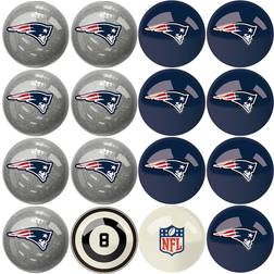 Imperial New England Patriots Billiard Ball Set With Numbers