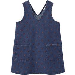 Lil'Atelier Denim Spencer Dress - Dark Blue Denim (13244290-1191424)