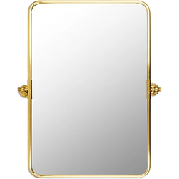 Surya Burnish Gold Wall Mirror 62.9x75.6cm