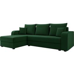 Mirjan24 Hewlet Divan 3-Person Grøn Sofa 3 personers