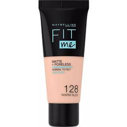 Maybelline Fit Me MATTE PORELESS foundation #128-warm nude