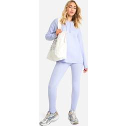 boohoo Womens Soft Knit Hoodie Trouser Tracksuit - Blue