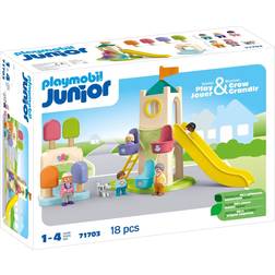 Playmobil Junior Adventure Tower with Ice Cream Booth 71703