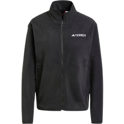 Adidas Chaqueta Polar Funcional - Negro/Blanco