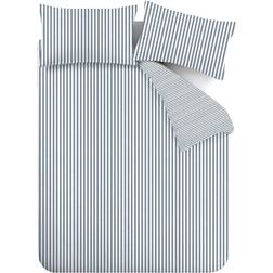 Catherine Lansfield Brushed Duvet Cover Blue (200x135cm)