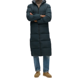 Superdry Extra Long Puffer Coat - Eclipse Navy