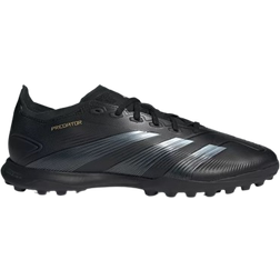 adidas Predator League Turf Soccer - Core Black/Carbon/Gold Metallic