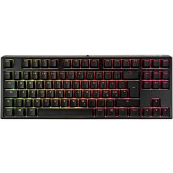 Ducky DKON2187ST ONE 3 TKL Classic Black RGB Cherry MX Brown Hotswap Keyboard (Nordic)