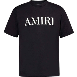 Amiri Black Bonded-Logo T-Shirt Black