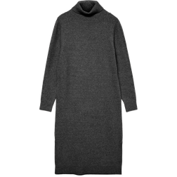 Vero Moda Vmboom Midiklänning - Dark Grey Melange