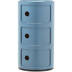 Kartell Componibili Classic 3 Compartments Storage Cabinet