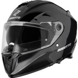 Bogotto FF122 SVK Solid Helm, schwarz, Größe für Männer