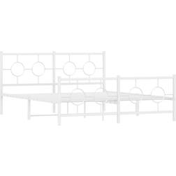 vidaXL Footboard Sängram 166x207cm