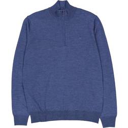 J.Lindeberg Merino Quarter Zip - Melange