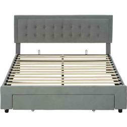 Homcom ‎UK831-804V71GY0331 King 157.5x203.5cm