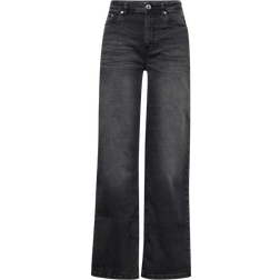 Street One Wide Leg Jeans - Black Washed