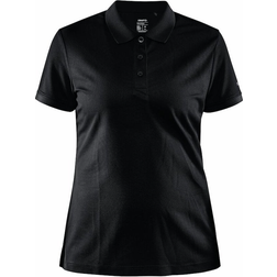 Craft Core Unify Ladies Polo Shirt 1909139 Black Colour: Black