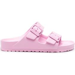 Birkenstock Arizona Logo-Buckle - Light Pink